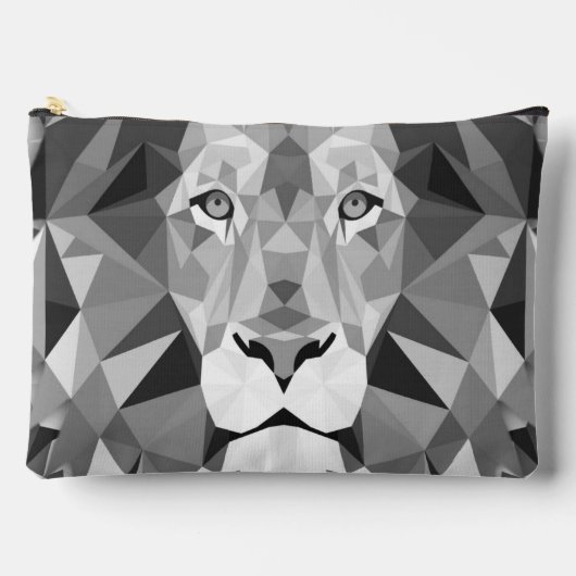Cool Geometrisch Leeuwenhoofd Etui (Voorkant)