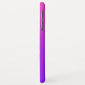 Cool geometrisch monogram | Magenta Paars Violet Case-Mate iPhone Case (Achterkant/links)