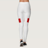Cool Georgia Flag Mode Leggings (Achterkant)