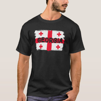 Cool Georgia Flag T-shirt