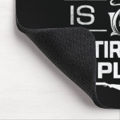 Cool gepensioneerde jacht is mijn pensioenplan Gev Muismat (Hoek)