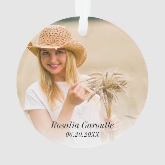 Cool gepersonaliseerd Afstuderen Ornament (achterkant)