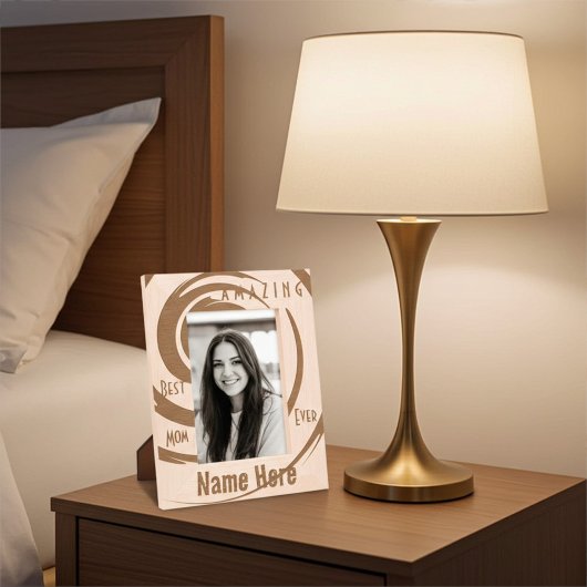 Cool Gepersonaliseerd Beste Mam Gegraveerd Afbeeld