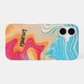 COOL Gepersonaliseerd iPhone 16 Hoesje (Achterkant horizontaal)