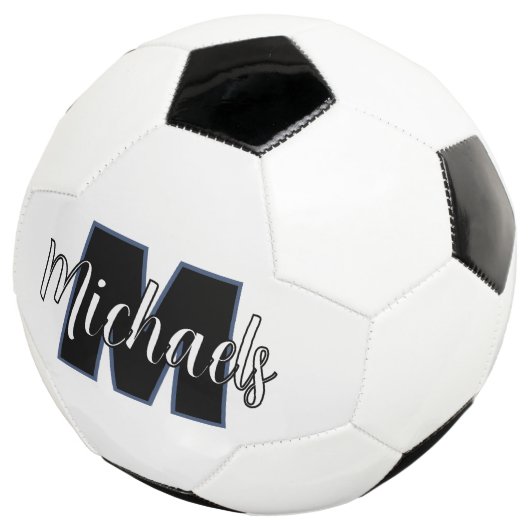 COOL! ⚽Gepersonaliseerd Voetbal – Jouw naam toevoe (Drie kwart)