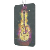 Cool gepersonaliseerde gitaar kunst | Heldergeel r Luchtverfrisser (Links)