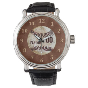 Cool Gepersonaliseerde Honkbal Horloges voor Mann