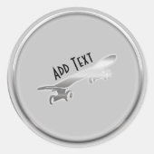 Cool gepersonaliseerde skateboarden Sticker (Voorkant)