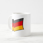 Cool Germany Flag Koffiemok (Voorkant links)