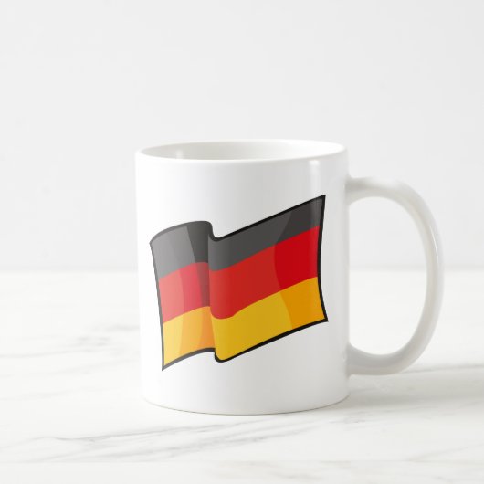 Cool Germany Flag Koffiemok (Rechts)