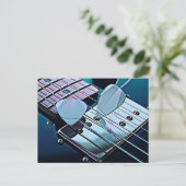 Cool geschenk voor gitarist briefkaart (Staand voorkant)