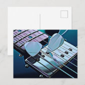 Cool geschenk voor gitarist briefkaart (Voorkant / Achterkant)