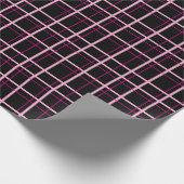 Cool gestreept patroon cadeaupapier (Hoek)