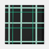 Cool gestreept patroon magneet (Voorkant)