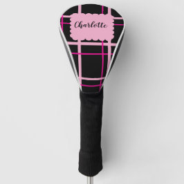 Cool gestreepte patroon golfheadcover