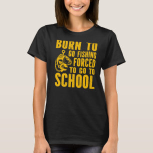Cool Gevist voor mannen Kinder zeebaars Vist visse T-shirt
