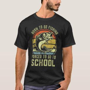 Cool Gevist voor mannen Kinder zeebaars Vist visse T-shirt