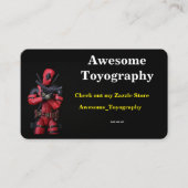 Cool Geweldige Toyografie Visitekaartje (Voorkant)
