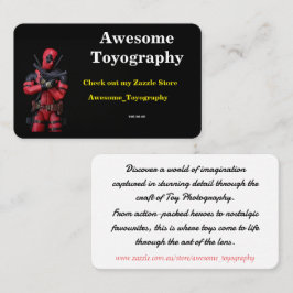 Cool Geweldige Toyografie Visitekaartje