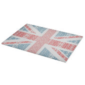 Cool geweldige trendy Aztec U.K.Union Jack Flag Snijplank (Hoek)