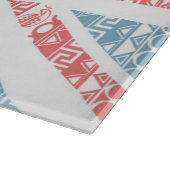 Cool geweldige trendy Aztec U.K.Union Jack Flag Snijplank (Hoek)