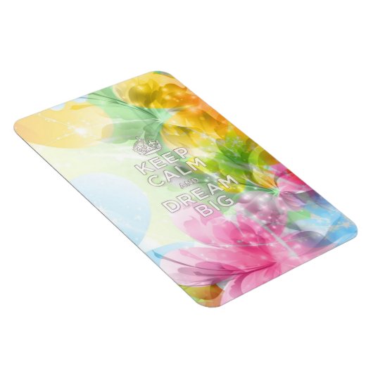 Cool geweldige trendy quote "Keep Calm and Dream B Magneet (Rechterzijde)