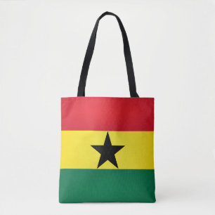 Cool Ghana Flag Mode Tote Bag