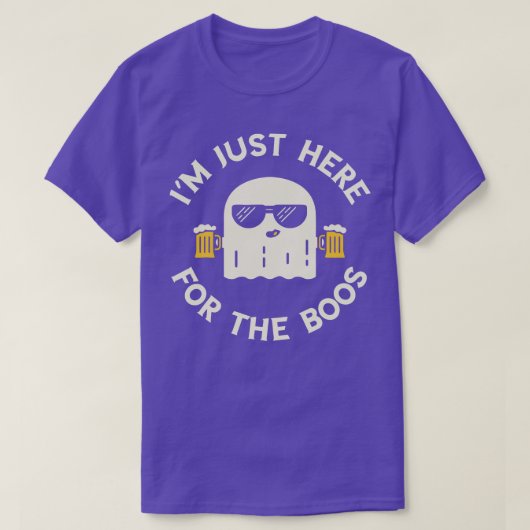 Cool Ghost Beer Halloween Drink Boos Funny Boos T-shirt (Design voorkant)