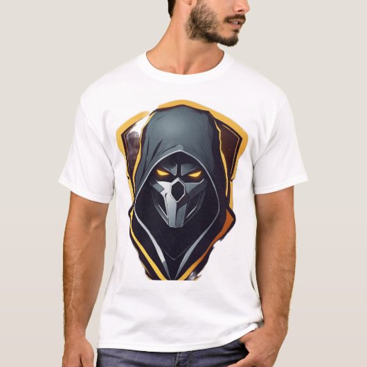 Cool Ghost Graphic T-Shirt - Spooky en stijlvol (Voorkant)