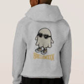 Cool Ghost Halloween Kids Hoodie Pullover (Achterkant)
