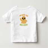 Cool Ghost Halloween T-Shirt | Funny Kids Tee (Achterkant)