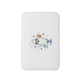 Cool Ghost Halloween vibes Badmat (Voorkant Verticaal)