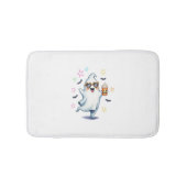 Cool Ghost Halloween vibes Badmat (Voorkant)