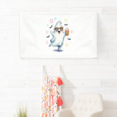 Cool Ghost Halloween vibes Spandoek (Insitu)