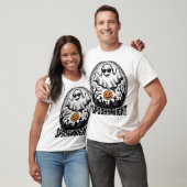 Cool Ghost Halloween Vintage Gravure T-shirt Kunst (Unisex)