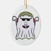 Cool Ghost Keramisch Ornament (Rechts)