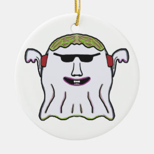Cool Ghost Keramisch Ornament
