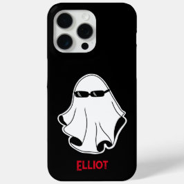 Cool Ghost met Zwarte Zonnebril  iPhone 15 Pro Max Hoesje