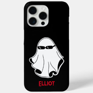 Cool Ghost met Zwarte Zonnebril  iPhone 15 Pro Max Hoesje