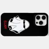 Cool Ghost met Zwarte Zonnebril  Case-Mate iPhone Case (Achterkant (horizontaal))