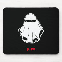 Cool Ghost met zwarte zonnebril iPad Smart Hoesje