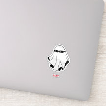 Cool Ghost met zwarte zonnebril