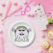 Cool Ghost Papieren Bordje (Feest)