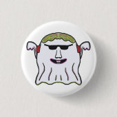 Cool Ghost Ronde Button 3,2 Cm (Voorkant)