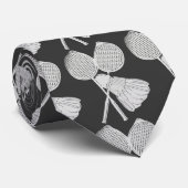 Cool Gift voor Badminton-spelers Stropdas (Opgerold)