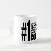 Cool Gifts for Cousins : Nummer één neef Koffiemok (Voorkant links)