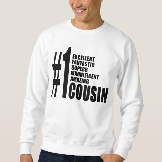 Cool Gifts for Cousins : Nummer één neef Trui (Voorkant)