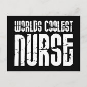 Cool Gifts for Nurses : Wereld koelste verpleegste Briefkaart (Voorkant)