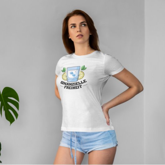 Cool Ginanzielle Freiheit T-shirt