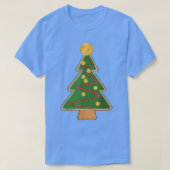 Cool Ginger Bread Bitcoin Kerstmis - Funny App T-shirt (Design voorkant)